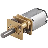 SODIAL(R) DC 6V 0.45A 200RPM Motor electrico de Caja de cambios de Torque engranado